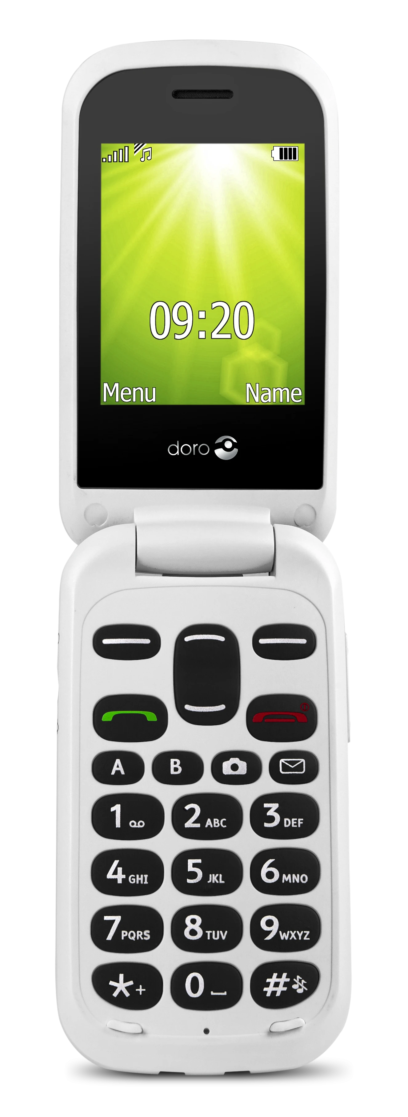 Doro 2404 7354, Camera Mobile Phone W/ Large Display, Black/White - Image 2