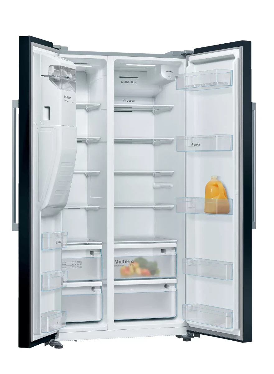 Bosch KAD93VBFPG, Serie 6, Frost Free, American Fridge Freezer, Black - Image 6