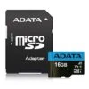 Adata AUSDH16GUICL10A1RA1, 16GB Micro SDXC/SDHC UHS10 With Adapter