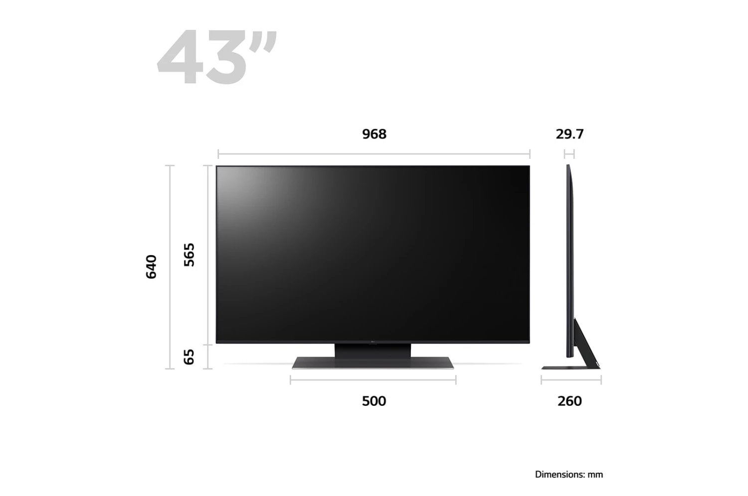 LG 43UR91006LA, 43", 4K, Smart LED TV W/ Amazon Alexa - Image 3