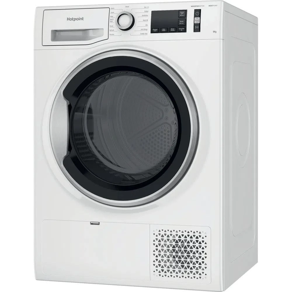 Hotpoint NTM1192XBUK, 9KG, Heat Pump Tumble Dryer, White - Image 2