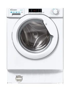 Candy CBD485D2E180, 8KG/5KG, Integrated Washer/Dryer, White