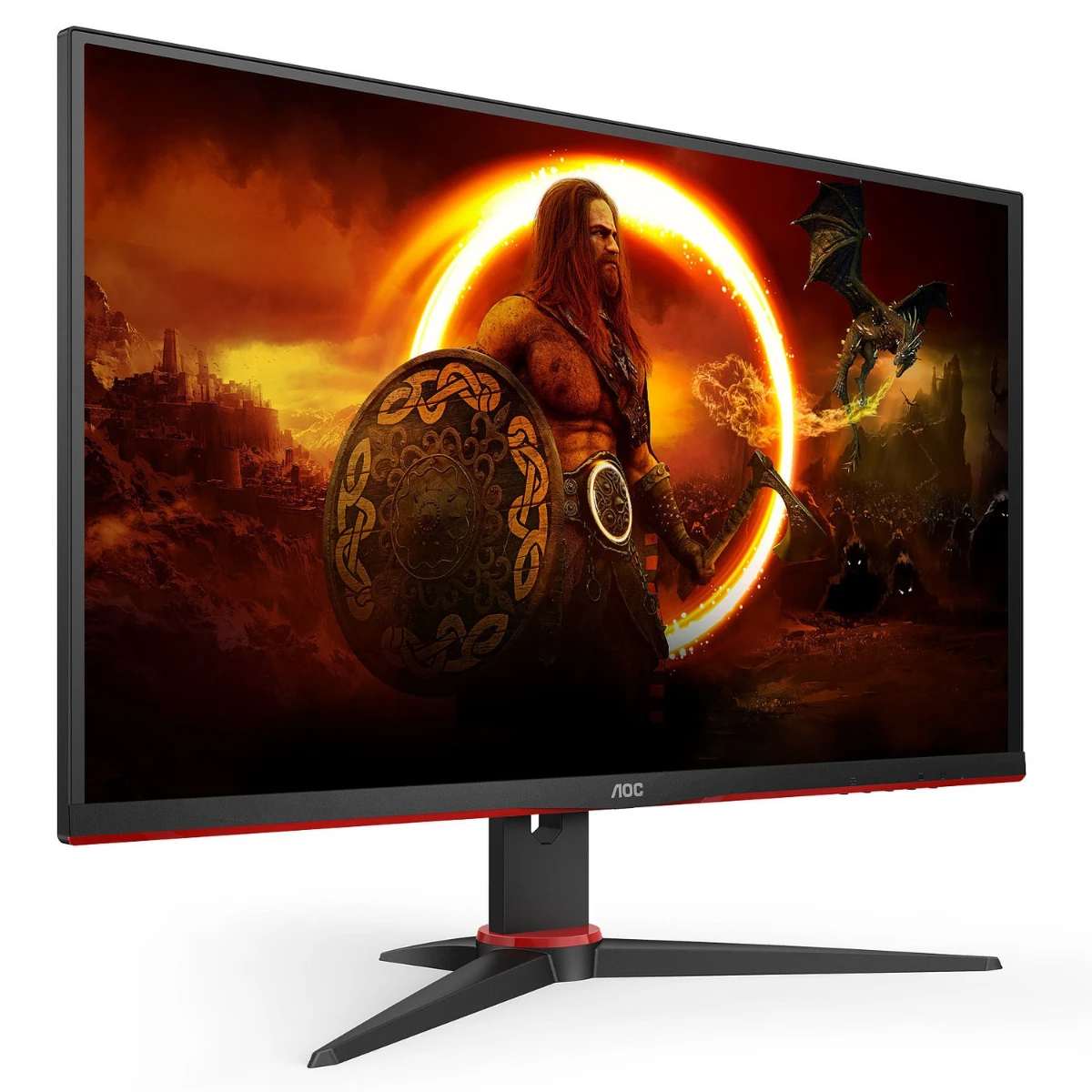 AOC 24 24G2SAEBK, 24”, 165HZ, LCD Gaming Monitor - Image 2