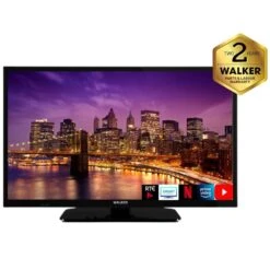 Walker WPS24231BK, 24", Smart HD LED TV, Black