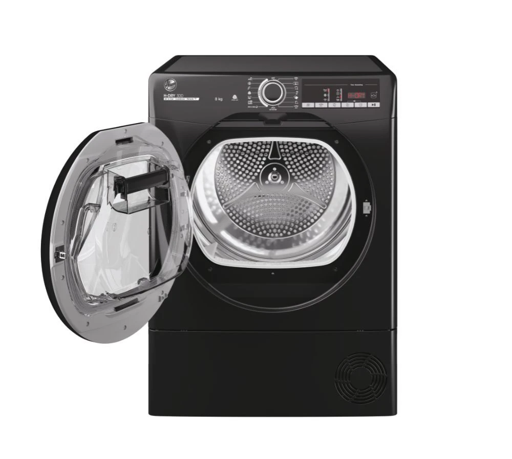 Hoover HLEC8TCEB, 8KG, Condenser Tumble Dryer, Black