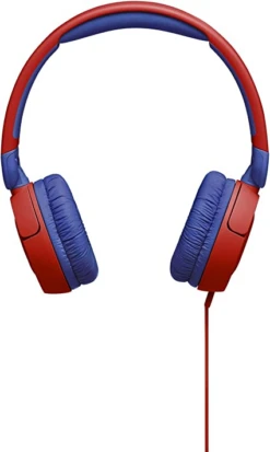 JBL JBLJR310RED, Wired Kids Headphones, Red