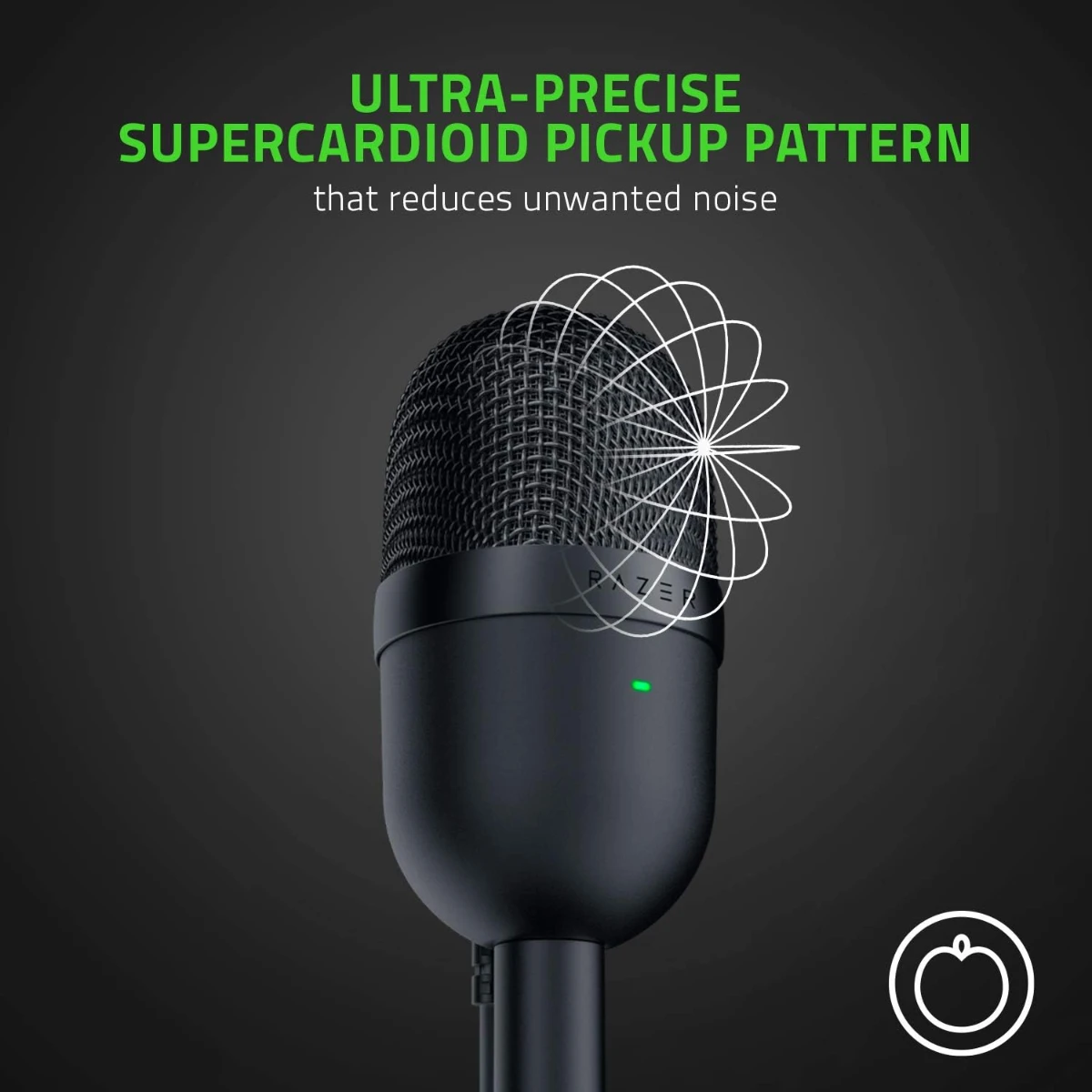 Razer Seiren Mini 36RZ1903450100R3M1, Compact Streaming Microphone, Black - Image 3