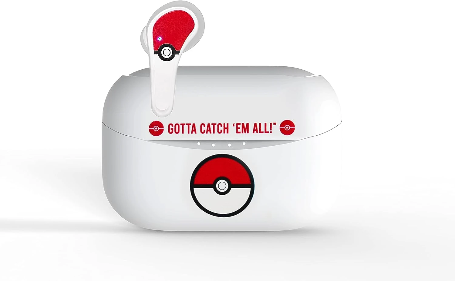 Pokemon PK0860, Pokeball True Wireless Earphones, White/Red