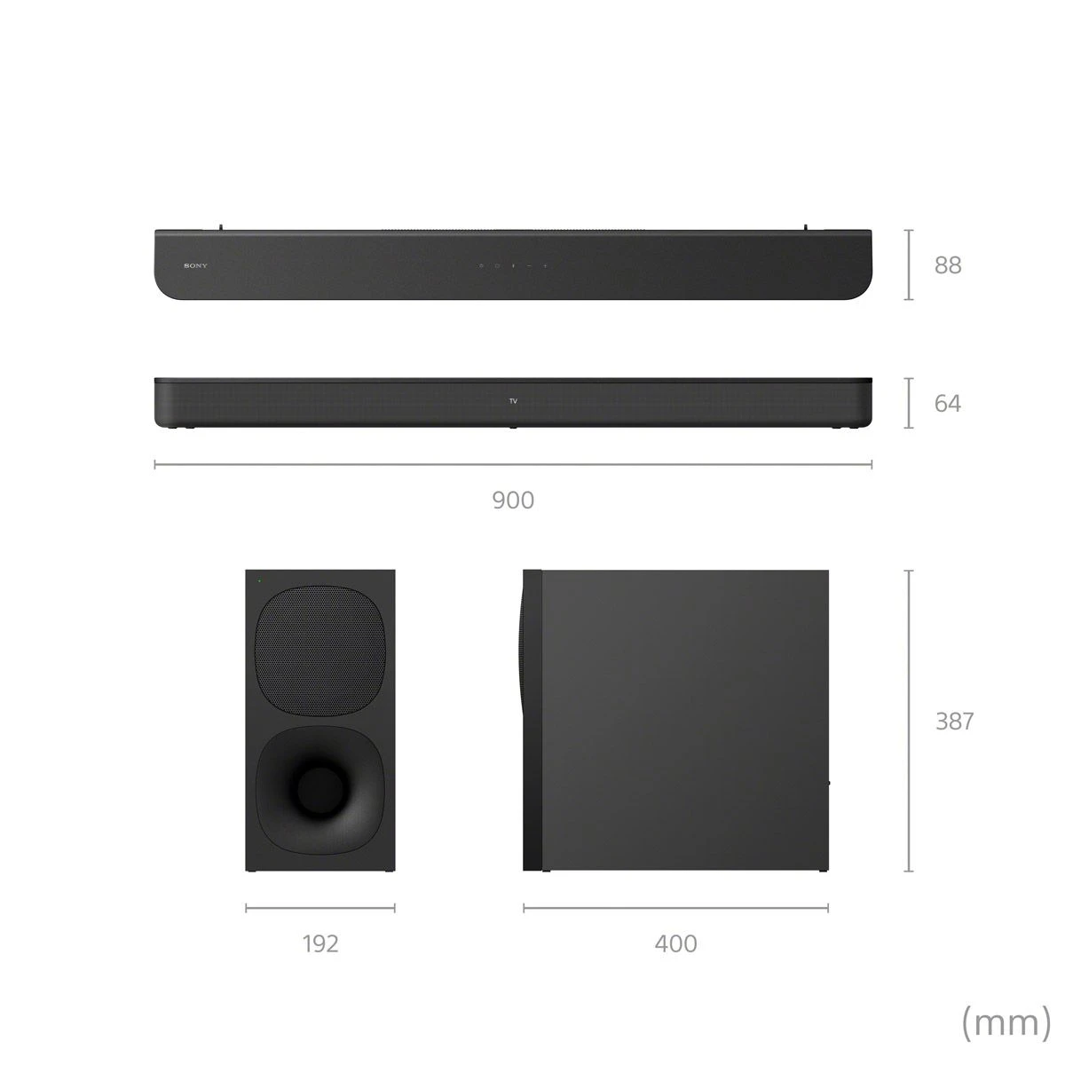 Sony HTSD40, 330W 2.1ch Soundbar With Powerful Wireless Subwoofer - Image 7