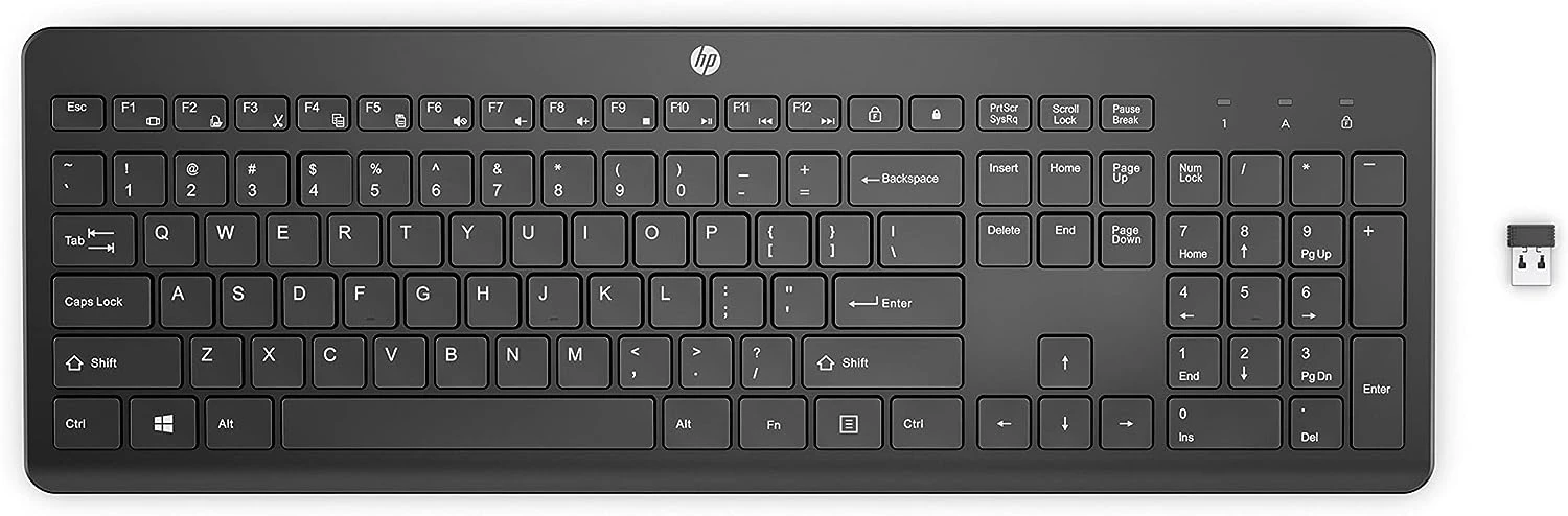 HP 230 3L1E7AA, Wireless Keyboard, Black