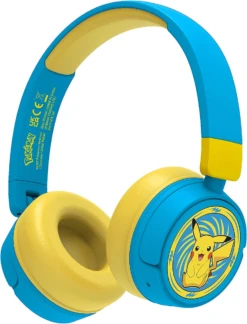 OTL PK0980, Pokemon Kids Wireless Headphones, Blue/Yellow