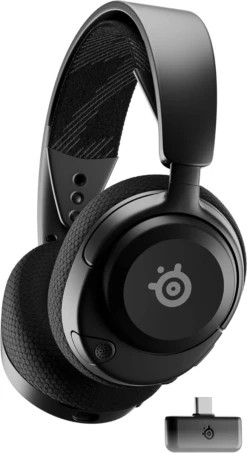 SteelSeries Arctis Nova 4 3461646, 7.1 Wireless Gaming Headset For PC & Xbox, Black