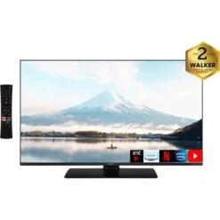 Walker WP4K50231BRD, 50", 4K, Smart LED TV W/ Sat Tuner