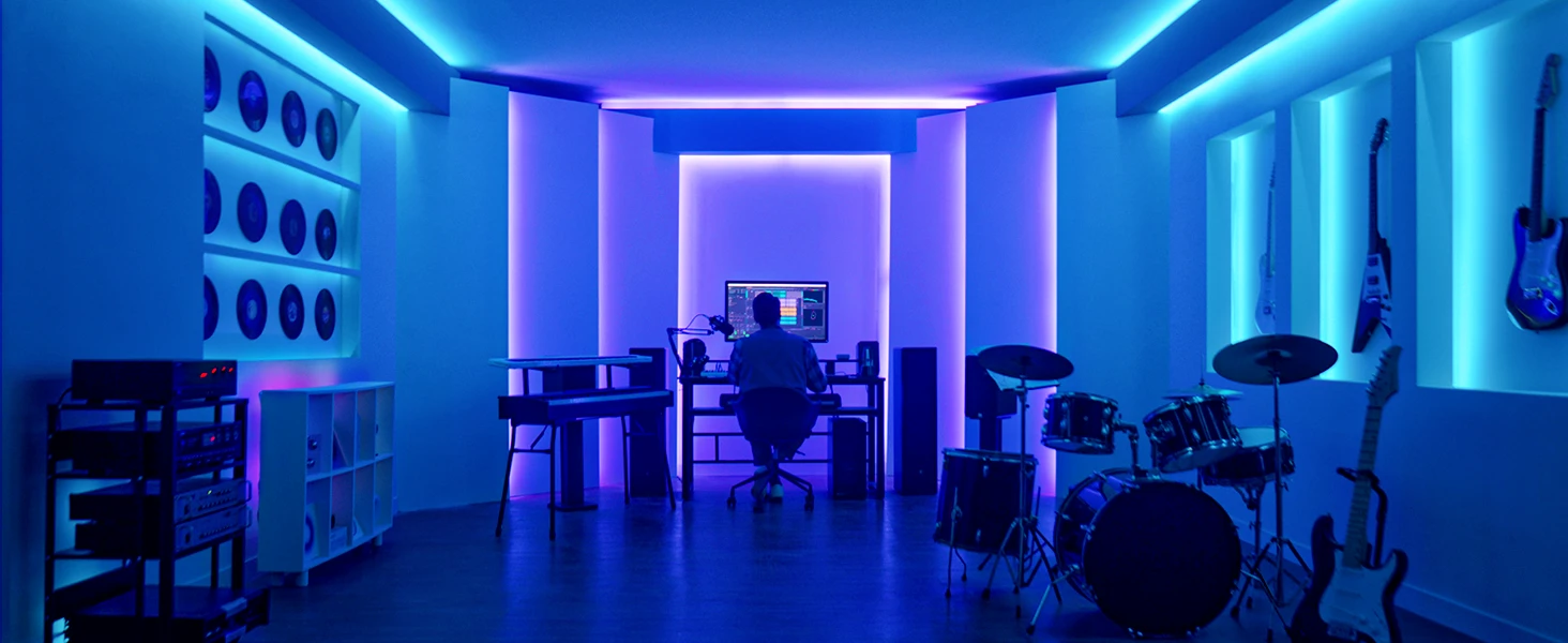 Govee H618A2D1OFUK, RGBIC WiFi Bluetooth LED Strip Lights (5M) - Image 8