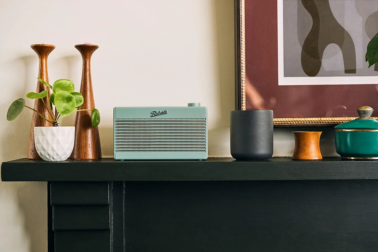 Roberts RAMBLERBTMDE, DAB/FM Bluetooth Portable Radio, Duck Egg - Image 4