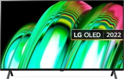 LG OLED48A26LA, 48", 4K 60Hz OLED Smart TV, Black