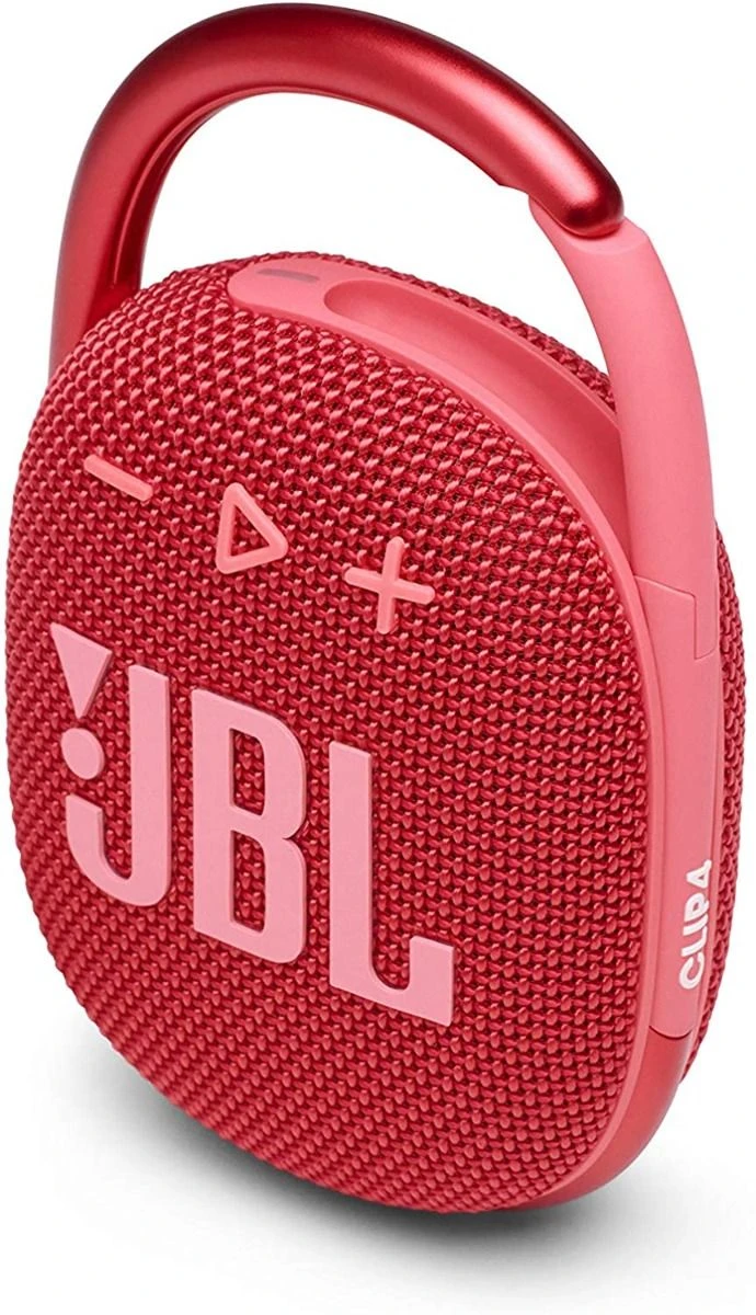 JBL JBLCLIP4RED, Clip 4, Portable Bluetooth Speaker, Red