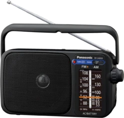 Panasonic RF2400EB9K,Portable AM/FM Radio