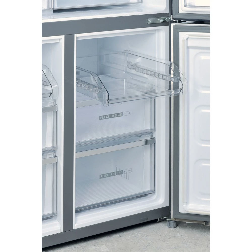 Whirlpool WQ9B1L1, 187 X 91cm, 4 Door Fridge Freezer, Stainless Steel - Image 7