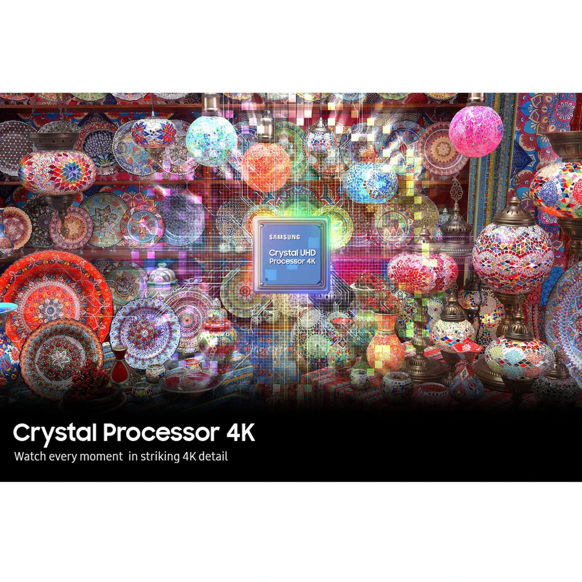 Samsung CU7100 UE50CU7100KXXU, 50", HDR 4K Smart LED TV (2023) - Image 6