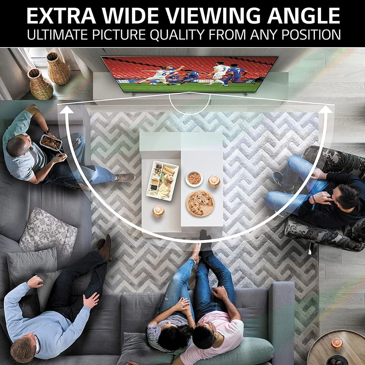 LG OLED48A26LA, 48", 4K 60Hz OLED Smart TV, Black - Image 7