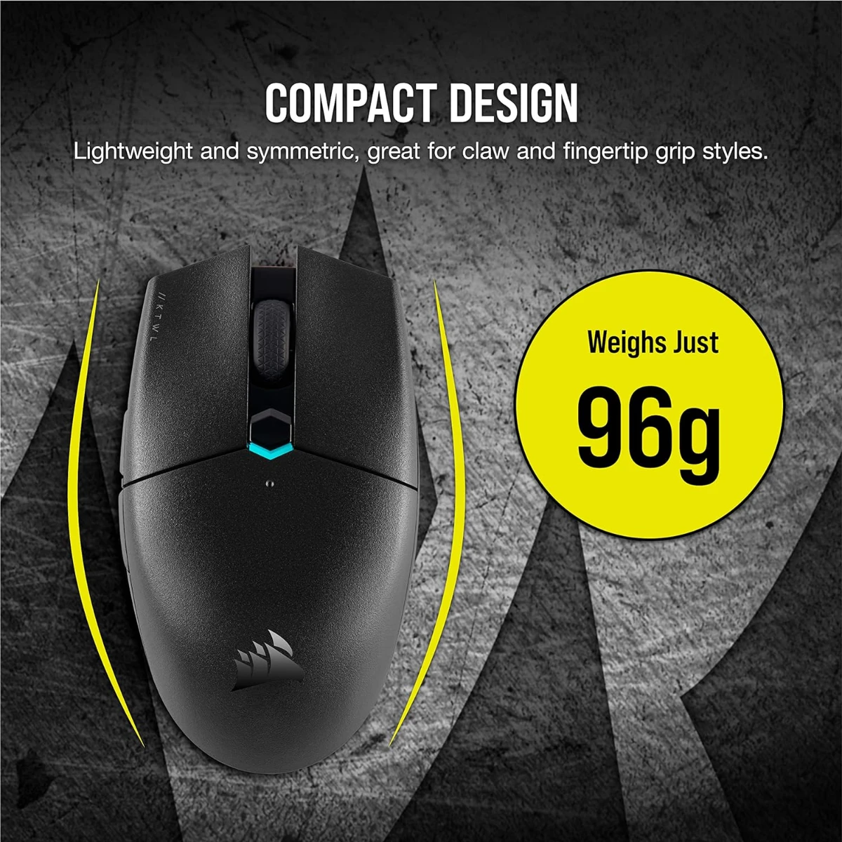 Corsair Katar Pro 106CH931C011EU, Wireless Gaming Mouse, Black - Image 4