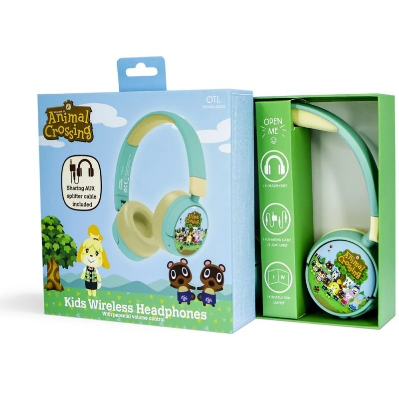 OTL Animal Crossing AC0998, Kids Wireless Headphones - Image 4
