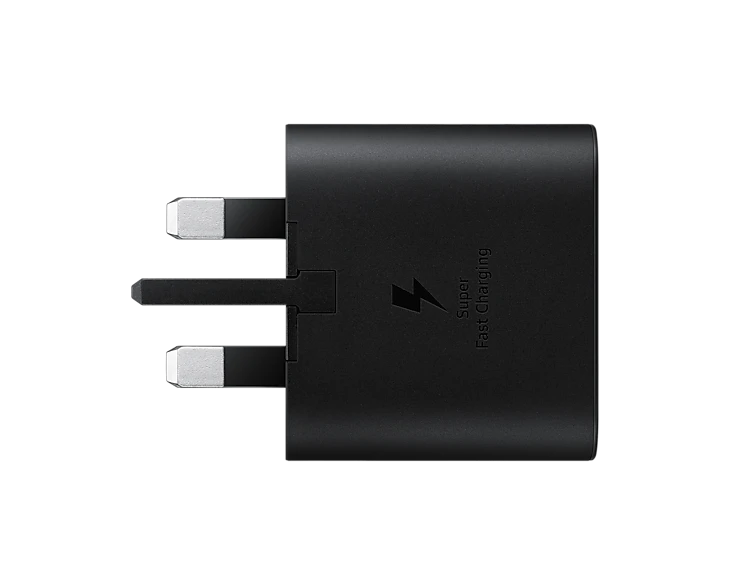 Samsung EPTA800NBEGGB, 25W, Super Fast Charging Adapter, Black