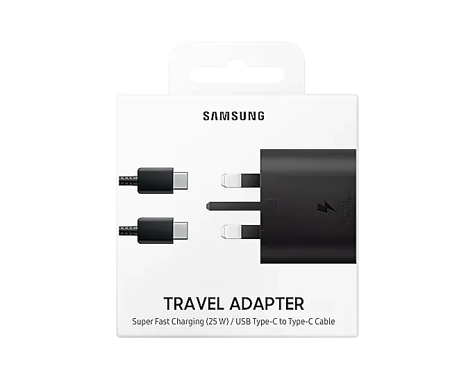 Samsung EPTA800NBEGGB, 25W, Super Fast Charging Adapter, Black - Image 4