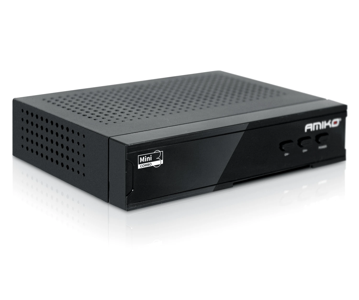 Amiko AMIKOMC3, Terrestrial Free To Air Combi Box, Black - Image 4