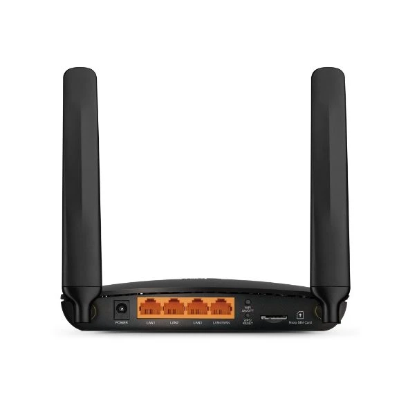 TP-Link AC750 MR200, 4G Wireless Dual Band Router, Black - Image 3