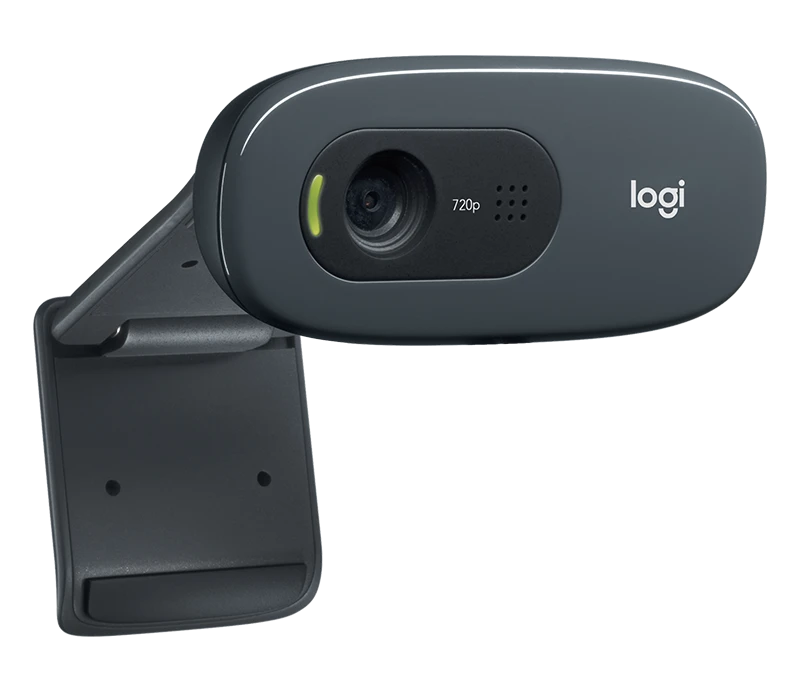Logitech C270, HD 720p Webcam, Black - Image 2