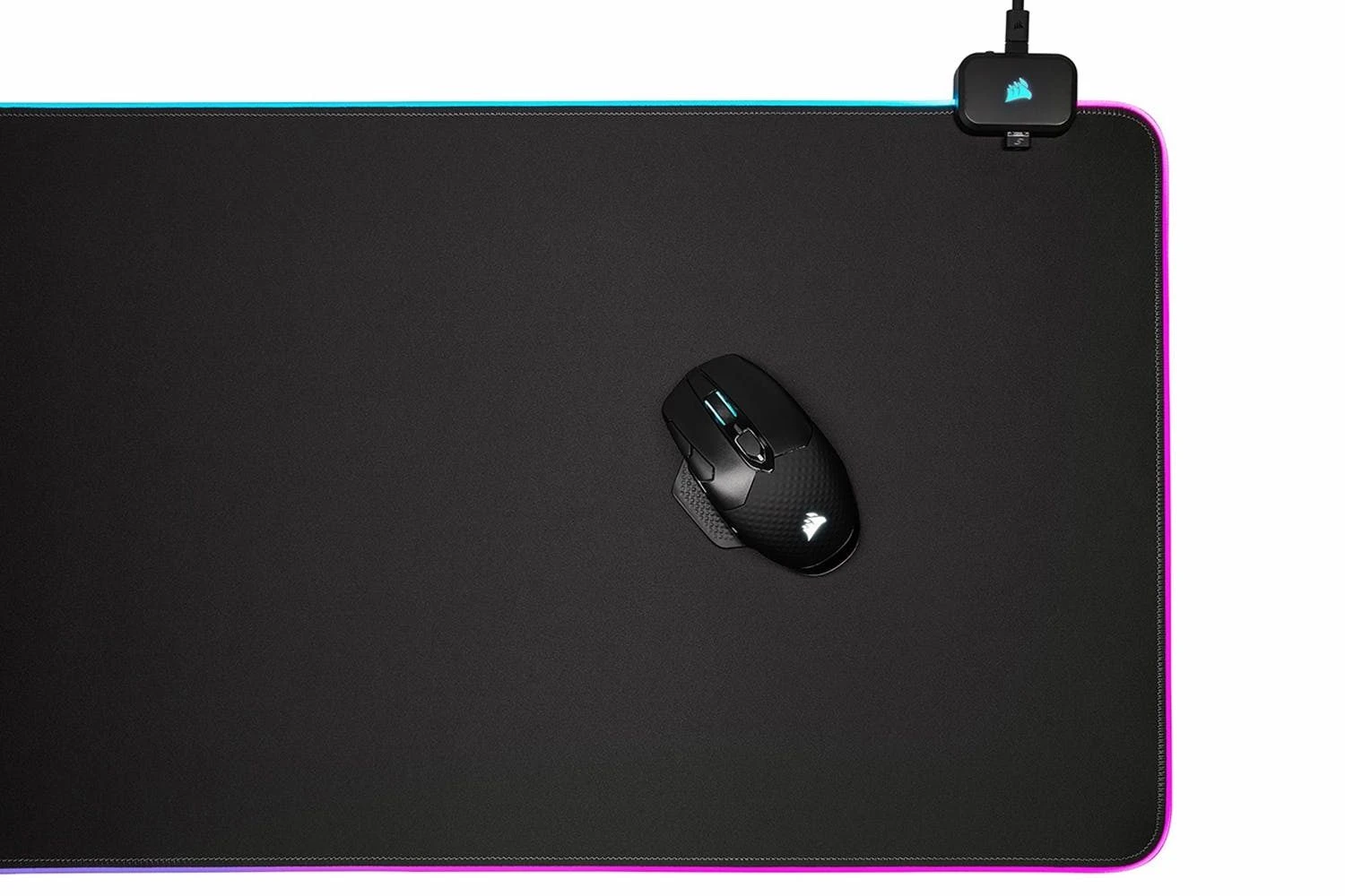 Corsair MM700 106CH9417070WW, Large Gaming Mouse Pad W/ RGB Lighting, Black - Image 3
