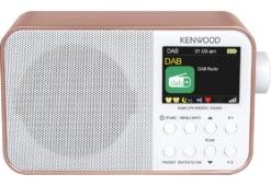 Kenwood CRM30DABR, DAB+/FM Radio W/ Bluetooth, Red