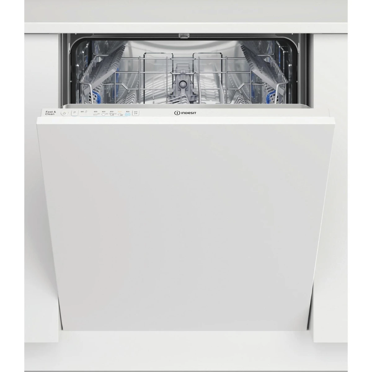 Indesit D2IHL326UK, 14 Place, Integrated Dishwasher, White