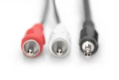 Digitus 38402, Audio Adapter Cable 3.5mm - 2X RCA 2.5M