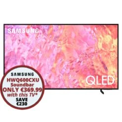 Samsung Q60C QE50Q60CAUXXU, 50", 4K Smart QLED TV (2023)