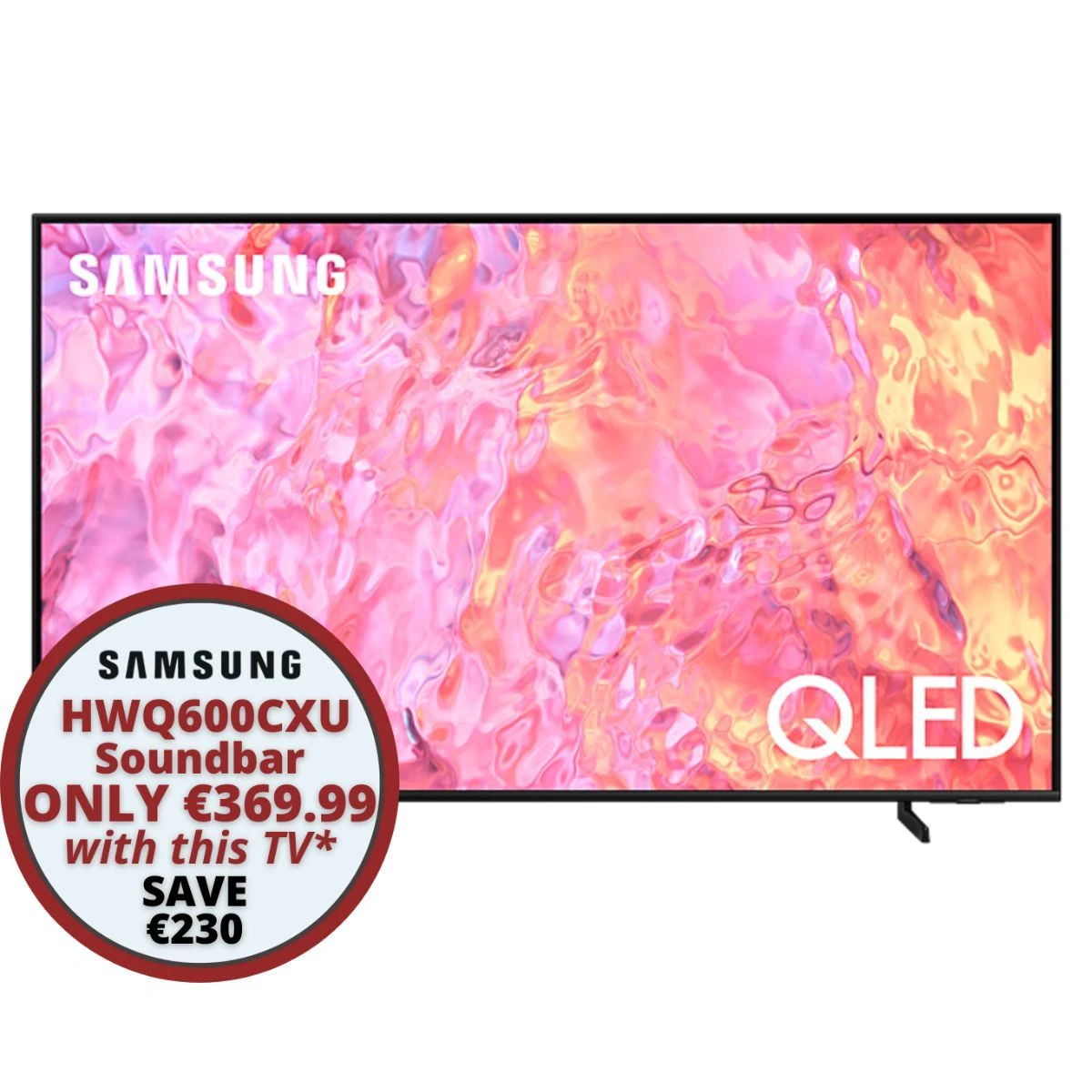 Samsung Q60C QE50Q60CAUXXU, 50", 4K Smart QLED TV (2023)