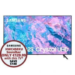 Samsung CU7100 UE75CU7100KXXU, 75", HDR 4K Smart LED TV (2023)