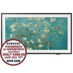 Samsung The Frame QE32LS03CBUXXU, 32", Smart QLED TV (2023)