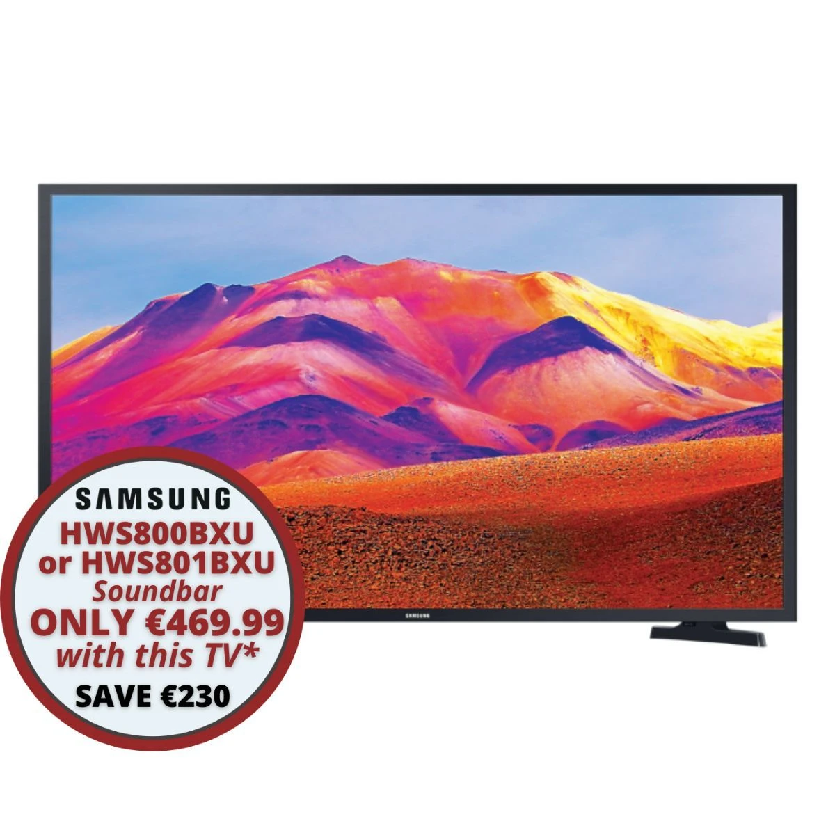 Samsung UE32T5300CEXXU, 32", Smart LED TV (2023)