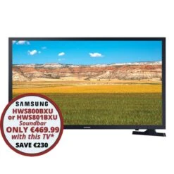 Samsung UE32T4300AEXXU, 32", Smart HD LED TV (2023)
