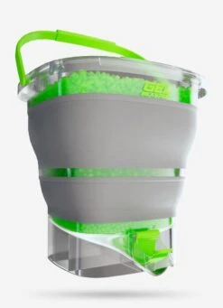 Gel Blaster 235GBGD11005L, Collapsible 10,000+ Gellet Depot, Green & Grey