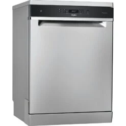 Whirlpool WFC3C33PFXUK, 14 Place Dishwasher, Inox W/ Cutlery Tray