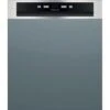 Hotpoint HBC2B19XUKN, 13 Place, Semi-Integrated Dishwasher, Stainless Steel