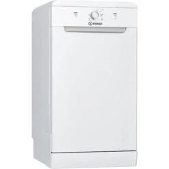 Indesit DSFE1B10UKN, 45cm, Slimeline Dishwasher, White