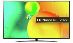 LG 65NANO766QA, 65", 4K Smart LED TV, Black