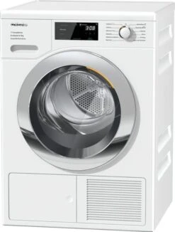 Miele TEF765WP, 8KG, Heat Pump Tumble Dryer, White