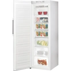 Indesit UI8F1CWUK1, 187 X 60cm, Frost Free Freezer, White