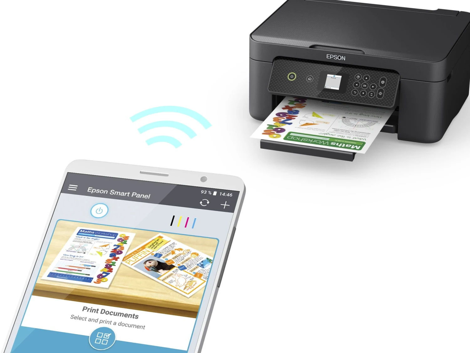 EpsonĀ® Epson Expression Home XP3200, All-In-One Wi-Fi Printer, Black - Image 5